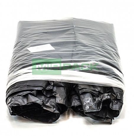 Мешки для мусора 180 литров, 45 мкм,  черные в пачках 100 шт - Вид 4
